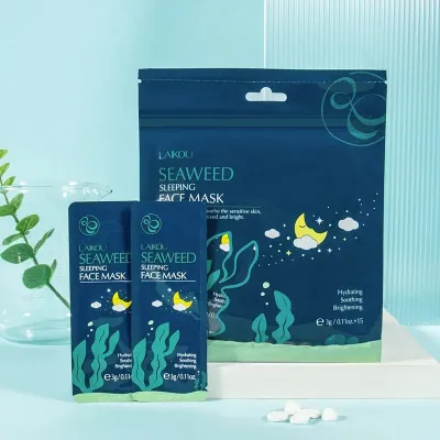 Laikou Seaweed Sleeping Face Mask (5 pcs)